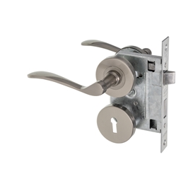 M7B40 - 2 Lever Lockset Lady Star Rose -M7B40_A_L_T